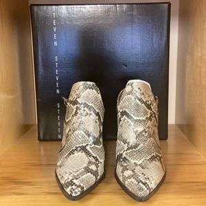 STEVEN WOMEN HALF BOOTS SIZE 7.5